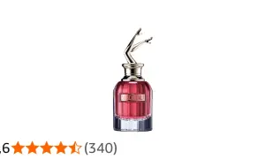 Perfumy "So Scandal!" w różowym flakonie z figurką nóg w powietrzu. Zapach, który wywołuje skandal.